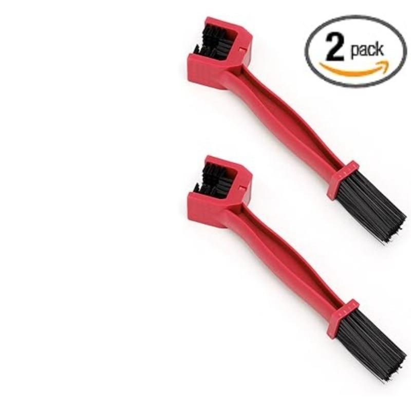 2 шт. Инструмент-щетка для чистки цепи велосипеда/мотоцикла - В комплекте щетка для шатунов, Точный набор для чистки