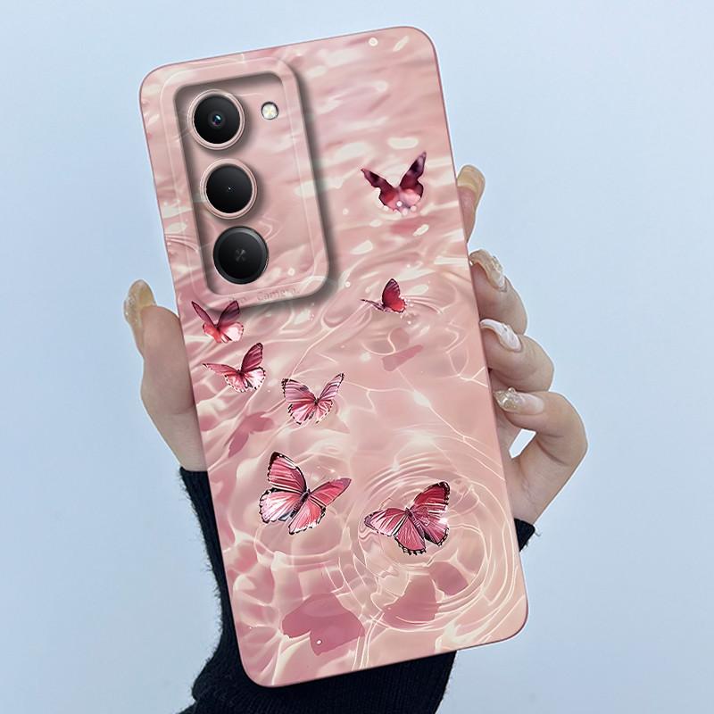 

Soft Case For Redmi 15 5G Case Fashion Simplicity Flower Liquid Silicone Back Cover For Xiaomi Redmi15 5G Protective Bumper Capa Redmi 15 5G
