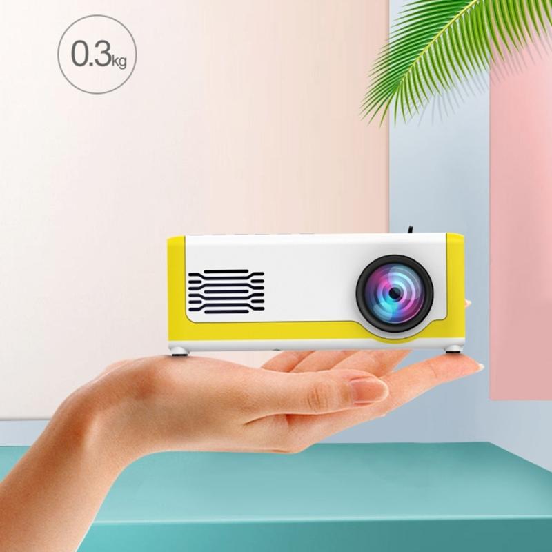 Portable Home Theater Projector Big Screen 1080P Display Perfect For Students And Family Entertainment