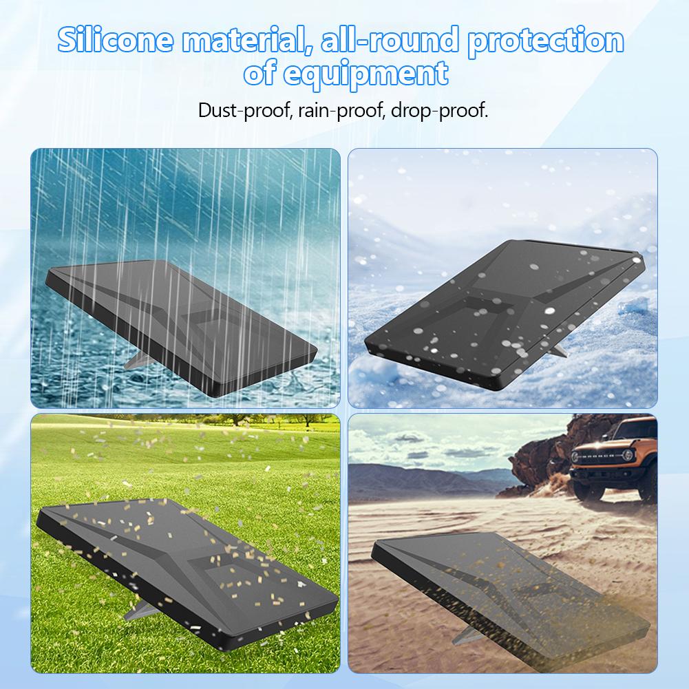 Silicone Antenna Protector Anti-Drop Outdoor Portable Case Protective Cover for Starlink Mini Dish Accessories