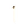 304 Stainless Steel Oval Straw Spoon Wine Spoon Mixing Spoon