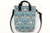 DDintex FLORET LONDON Schultertasche, Strawberry Thief, Grün, 18 x 5 x 21 cm [Liberty Print]
