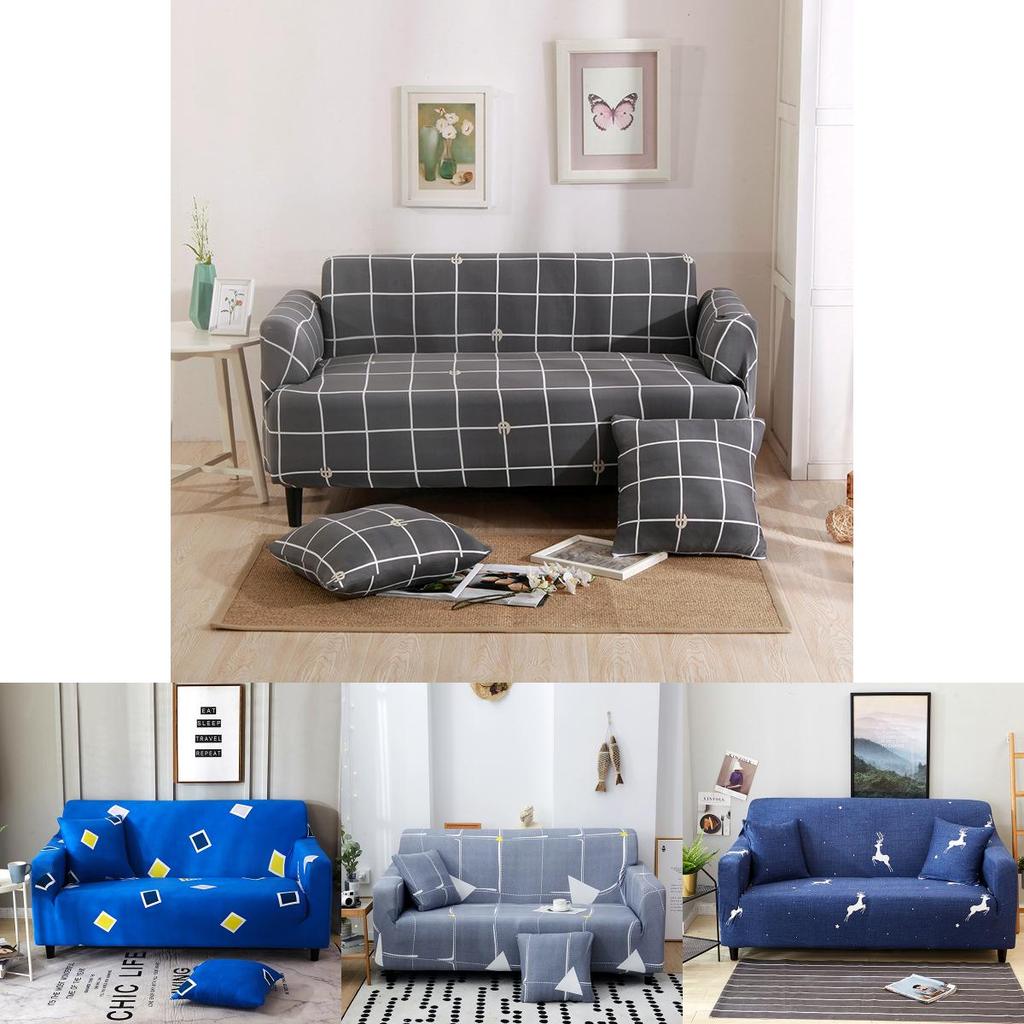 Universal Sofa Cover Slipcover Soft Stretch Protector Case For 1 2 3 4 Seater Furniture