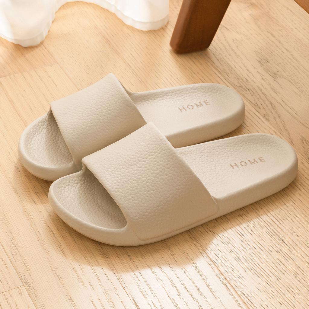 Summer Women Home Slippers Flat EVA Indoor Slides Soft Comfortable Non-slip Slippers Breathable Lightweight Men Bathroom Slippers