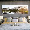Modern Beautiful Sunset Landscape Canvas Painting Posters and Prints Wall Pictures for Cuadros Living Room Home Decor No Frame