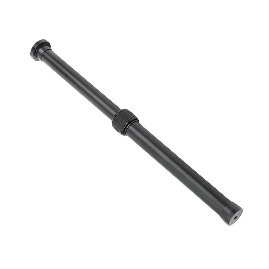 2 Section Extension Tube Aluminum Alloy Tripod Center Extender with 1 4in 3 8in Screw