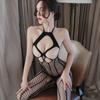 Sex underwear sexy uniform mesh transparent free large size tights one-piece stockings