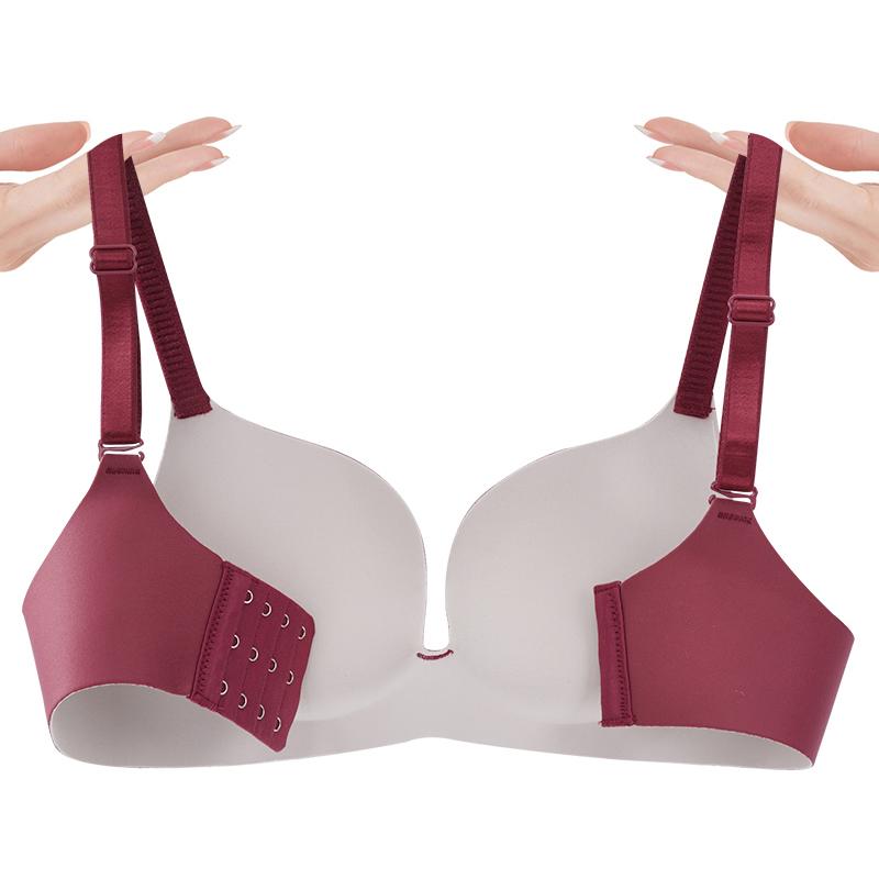 Frauen Nahtlose Bh Sexy Unterwäsche Push-Up Drahtlose Bralette Unterwäsche Mode Brief Muster Weibliche Dessous Bhs für Frauen