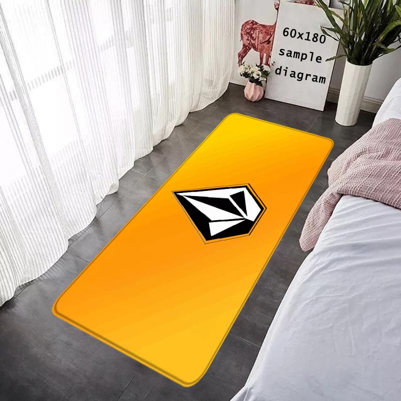 Floor Mat Non-slip Foot Rug for Entryway V-Volcom Hallway Carpet Kitchen Water Adsorbed Rugs Fluffy Bedside Mats Home Decoration
