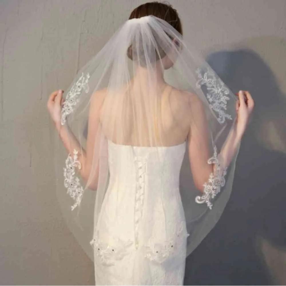 Embroidered wedding veil DIY wedding veil bridal shower veil