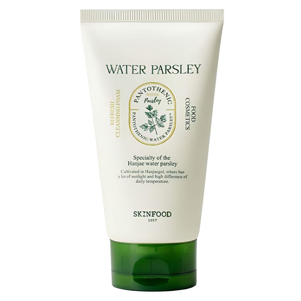 Skinfood Pantothenic Water Parsley Refresh Cleansing Foam Sebum Control Face Wash Korean Cleanser 150ml