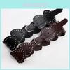 Punk Style Heart Shaped Rivet Belt For Women High Waist Streetwear Accessories