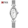 OFNS Women's Retro Oval Waterproof Luxury Wristwatch