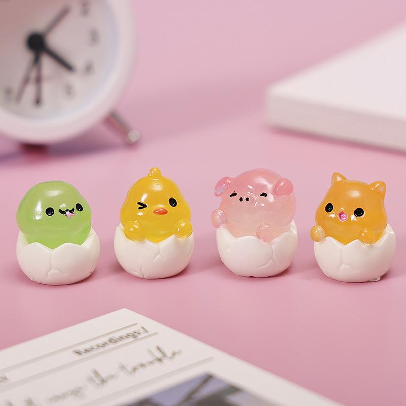 Ozdoby pro mikro krajinu, Roztomilé karty se zvířátky, Zvířecí skořápky, Domácí stolní, Pryskyřičné řemeslné dekorativní ozdoby