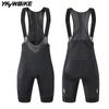 YKYW 2025 Summer Men Cycling Bib Shorts Short Pants Bicycle Bibs Shorts Pro Team Road Bike 3 Pockets MTB Long Distance