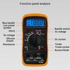 Digital Multimeter Portable High-Precision Digital Display Multimeter with Backlight Electrician Multifunction Meter