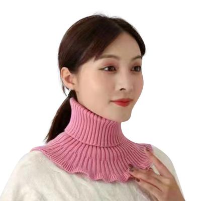 Women's Fake Collar. High Collar. Neck Protector. Windproof. Knitted And Warm Neck Cover
