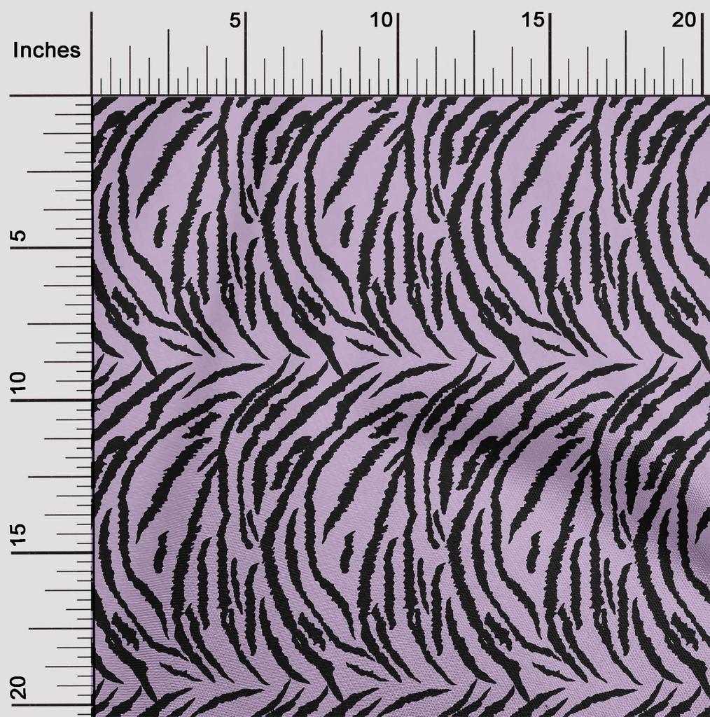 oneOone Cotton Flex Lime Green Fabric Tiger Animal Skin Sewing Fabric By The Yard Printed Diy Clothing Sewing Supplies 40 Inch