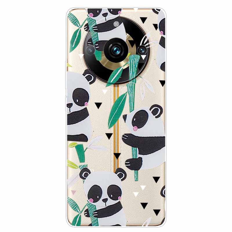 For Realme 11 Pro+ Plus 5G Case Transparent Cute Soft Silicone TPU Coque for Realme 11 Pro Phone Cover Realme11 Pro Plus Clear