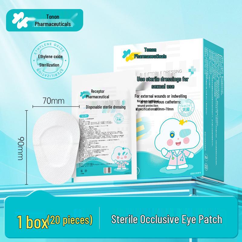 Tuoneng Medical Sterile Breathable Eye Patch for Post-Surgery Recovery