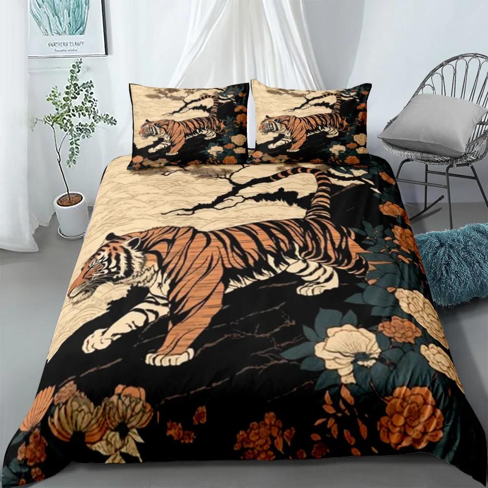 Comforter Tiger Shark Uk Single Double Queen Us Twin Full King Size Set
