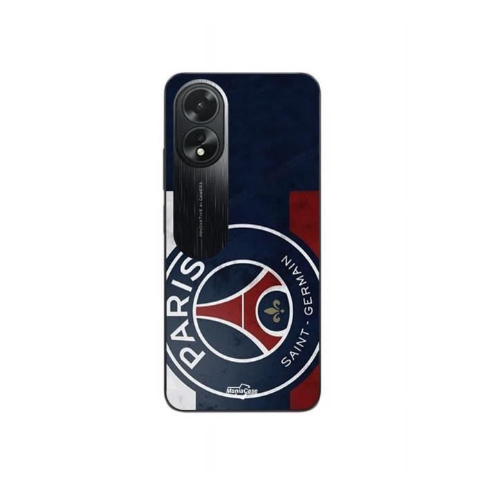Coque pour Oppo A58 Club de football Paris Saint Germain drapeau Maniacase