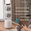 Dual-Use Floor & Desk Circulation Fan - Standard Version, Double-Layer, Bidirectional for Home and Office.