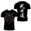 Exkluzivní design Bushido cool tričko Letní móda Muži Ležérní Osobnost Japonský samurajský vzor Tištěné streetwear Trička