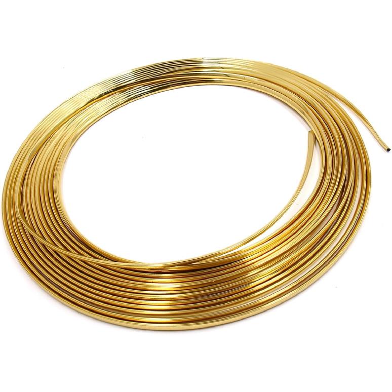 

Gold Tone U-Shaped Trim Strip Car Door Edge Scratch Guard Protector 12M Auto Replacement Parts