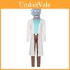 Fantasia Cosplay de Rick Cientista de Rick And Morty Para Role Play e Festas a Fantasia
