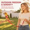 Nylon Material Bird Harness Leash Adjustable Parrot Leash Pet Bird Harness  Outdoor Training