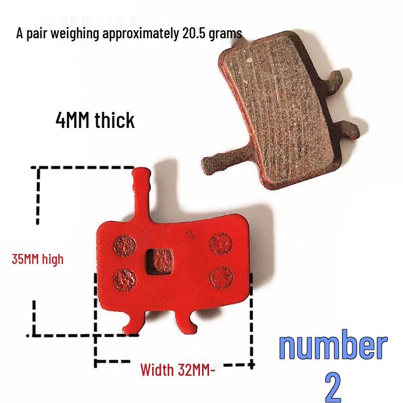 Li Shi Mountain Bike Disc Brake Pads