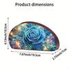 Wooden Flowers DIY Rhinestones Storage Holder Diamond Painting Storage Rack Diamond Painting Organizer Rack for Remote Control