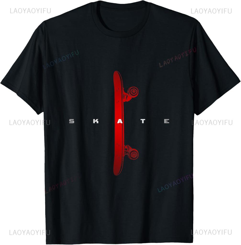 Skateboarding Skateboard Apparel - Skateboarder Skateboard T-Shirt Print On Demand Graphic T Shirts Camiseta Hombre