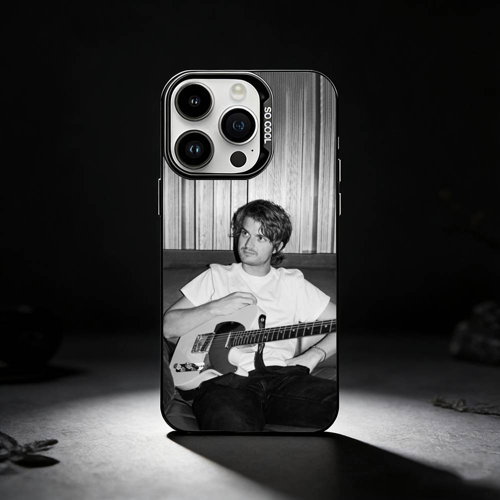 D-Djo Joe K-Keery Singer Phone Case For iPhone 17,16,15,14,13,12,11 Plus,Pro Max,XS,Colored Silver Phone Case