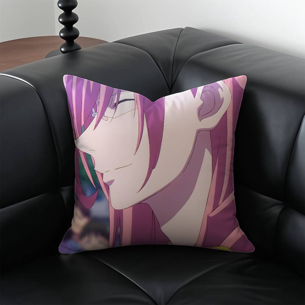 Cool Boy SSk8 The lnfinity Pillow Case Antidustmite Pillowcase Invisible zipper silky short plush Sofa cushion cover
