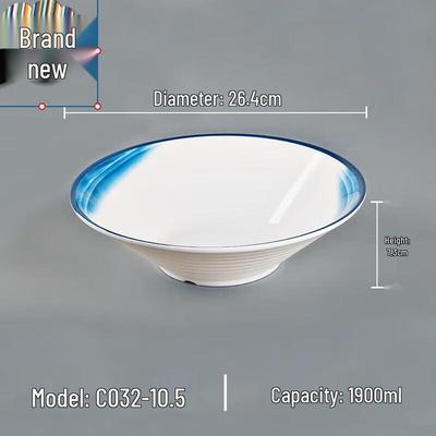 Melamine Imitation Porcelain Noodle Bowl
