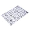8Pcs Heat Shrinky Sheets Various Patterns Multifunctional Translucent Heat Shrink Sheet for DIY