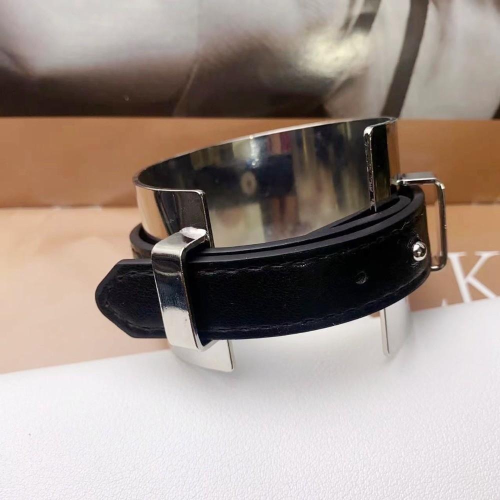 Armreif Übertriebener Metallarmreif Silber Damen Offener Armreif Festivalgeschenke