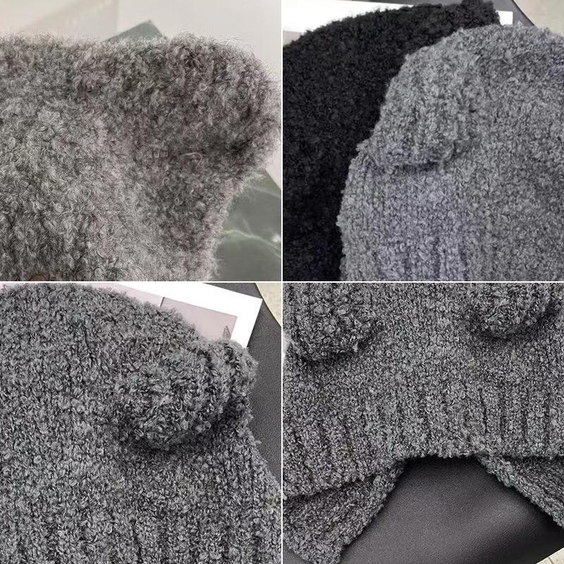 Damenhut Hut Stricken Großer Kopfumfang Kleine Bärenohren