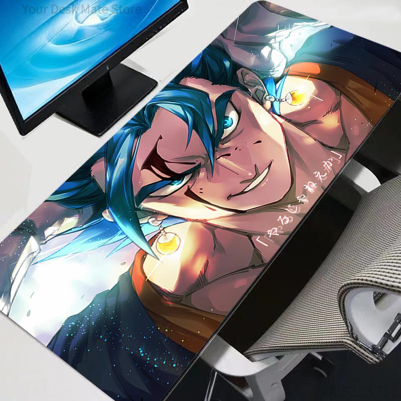 Large E-sports Mouse Pad Dragon Ball Anime Durable Smooth Flexible Rubber Gamer PC Computer Keyboard For CSGO Kawaii Mosuepad