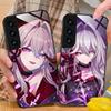 HSR Thelema Glass Mobile Phone Case for Samsung Galaxy S26 S25 S24 S23 S22 S21 S20 Note20 Plus FE Ultra Colorful Cover