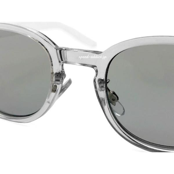 Used BOSLLINGTON SUNGLASS for JAPANESE CLEAR LIGHT GRAY/Bosllington Sunglasses Transparent Frame Light Gray No Prescription Smart Trend Drive