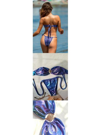 New Women's Bikini Swimwear - Sexy European & American Fashion, Letter Design