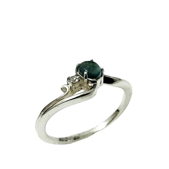 Natural Paraiba Tourmaline Gemstone 925 Sterling Silver Ring Size 7.75 US, Gift