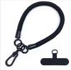 Luxury Phone Wrist Strap 10mm Diameter Lanyard Anti-loss Short Rope USB Keychain Hanging Portable Bag Mobile Cover Case Strap