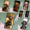 Dachshund Dog Case For Samsung Galaxy S26 Ultra S25 S24 S22 S21 S23 Ultra Plus S10 S20 S25 FE Phone Cover