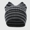 Winter Cat Ears Beanie Hat Soft Ear Protection Wool Cap Casual Wool Knitted Cap  Outdoor Wear