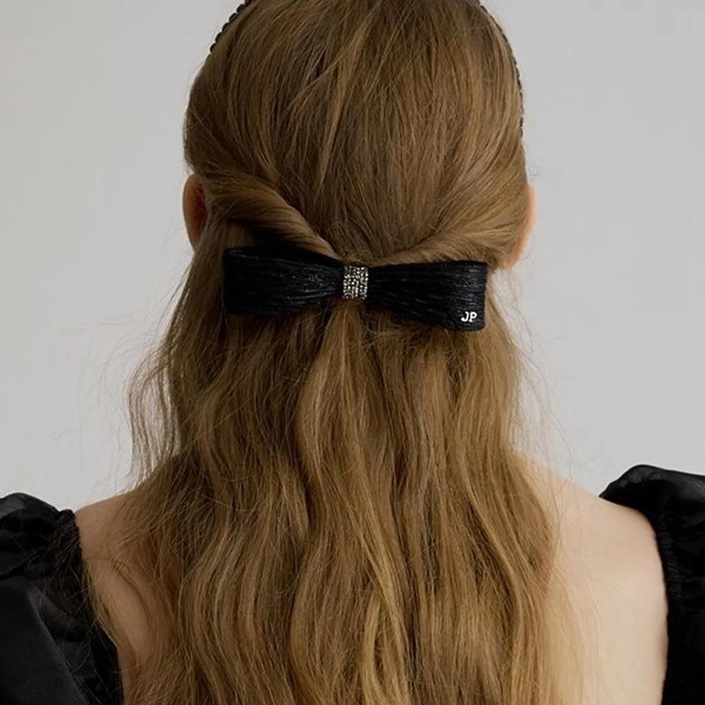 Galaxy Bubble Ribbon Automatic Pin JP-25-017AB black