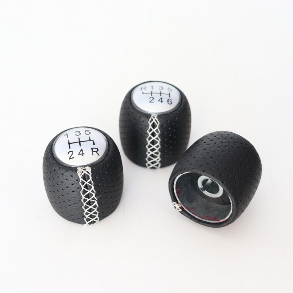 Perforated Stitched Leather Gear Shift Knob for ALFA ROMEO